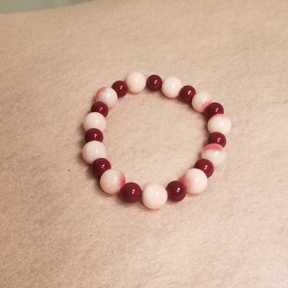 🎉🎉 HP!! 💜 Pink and purple stretch bracelet set - Picture 2 of 5